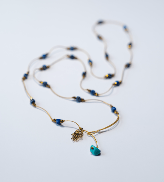 Sautoir ASMA Lapis Lazuli