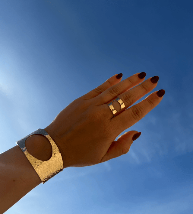 Ensemble Bague & Manchette Tamo Gold