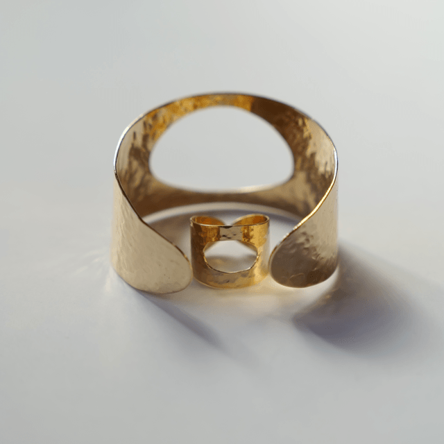 Ensemble Bague & Manchette Tamo Gold