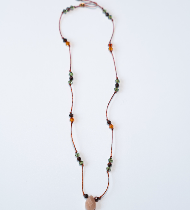 Collier SAKAR Cornaline