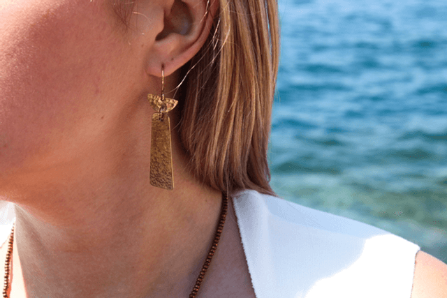 Boucles d’oreilles TAMO longues
